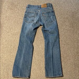 Vintage!  1970s Levi's Straight Fit Blue Jeans